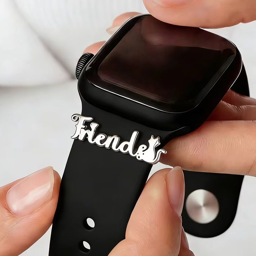 Smartwatch Straps & Accessories - Todorova Personalized Name Cat-Themed Watch Strap