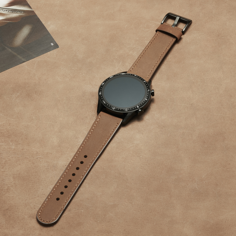 22mm Watch Strap Genuine Leath - Smartwatch Accessories Shop incelemesi ve fiyatı