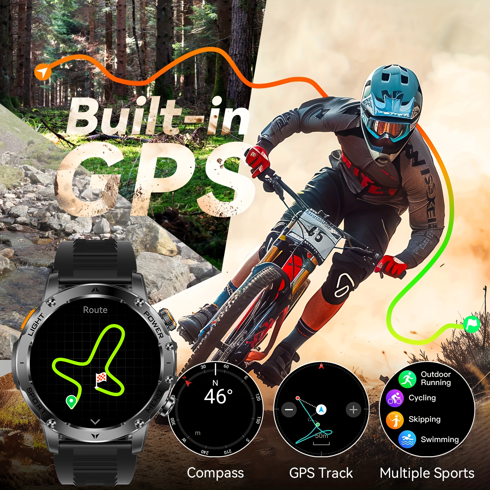2025 New GPS Outdoor Sports Sm - Smartwatch Nexus incelemesi ve fiyatı