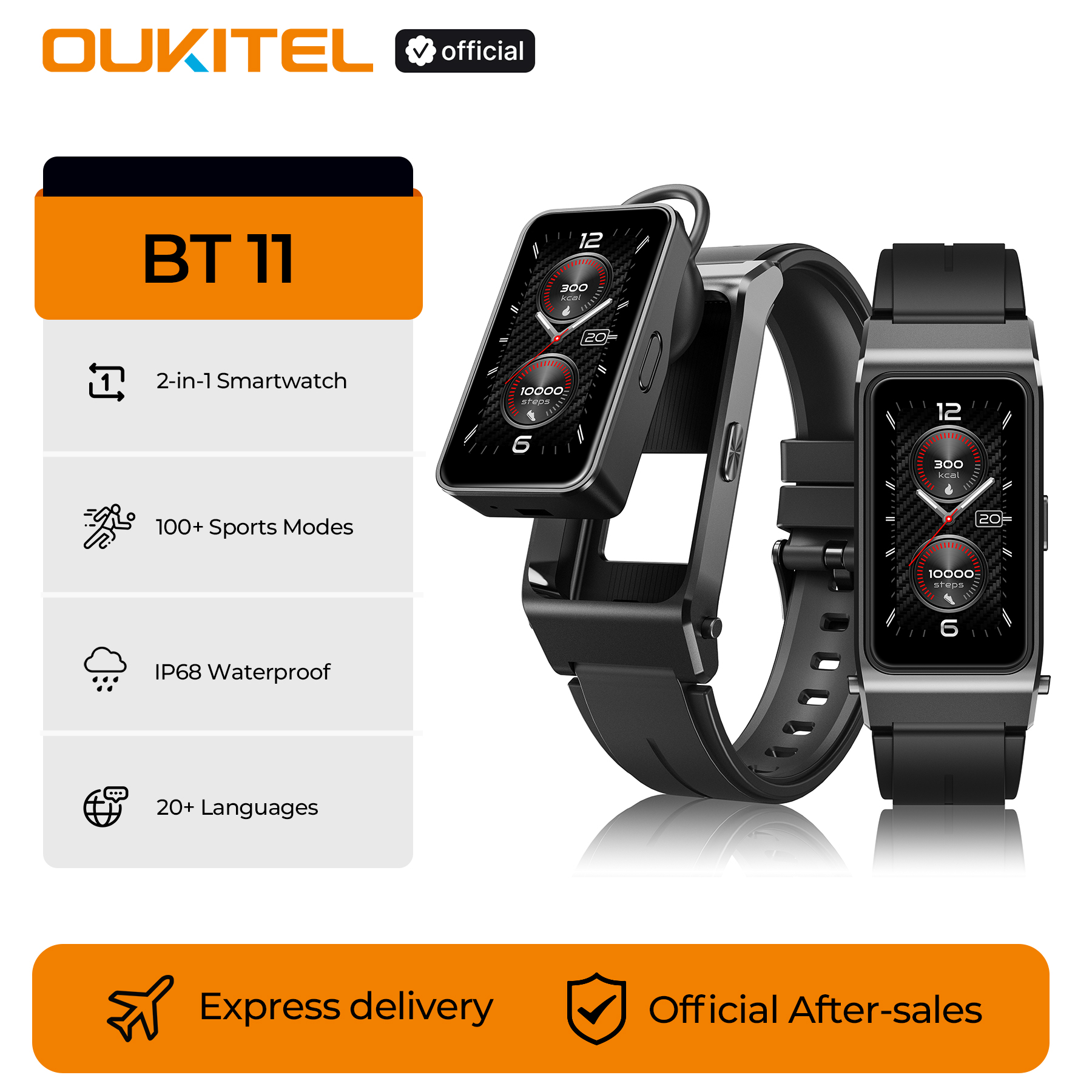 OUKITEL BT11 Smartwatch Blueto - Smartwatch Headset incelemesi ve fiyatı