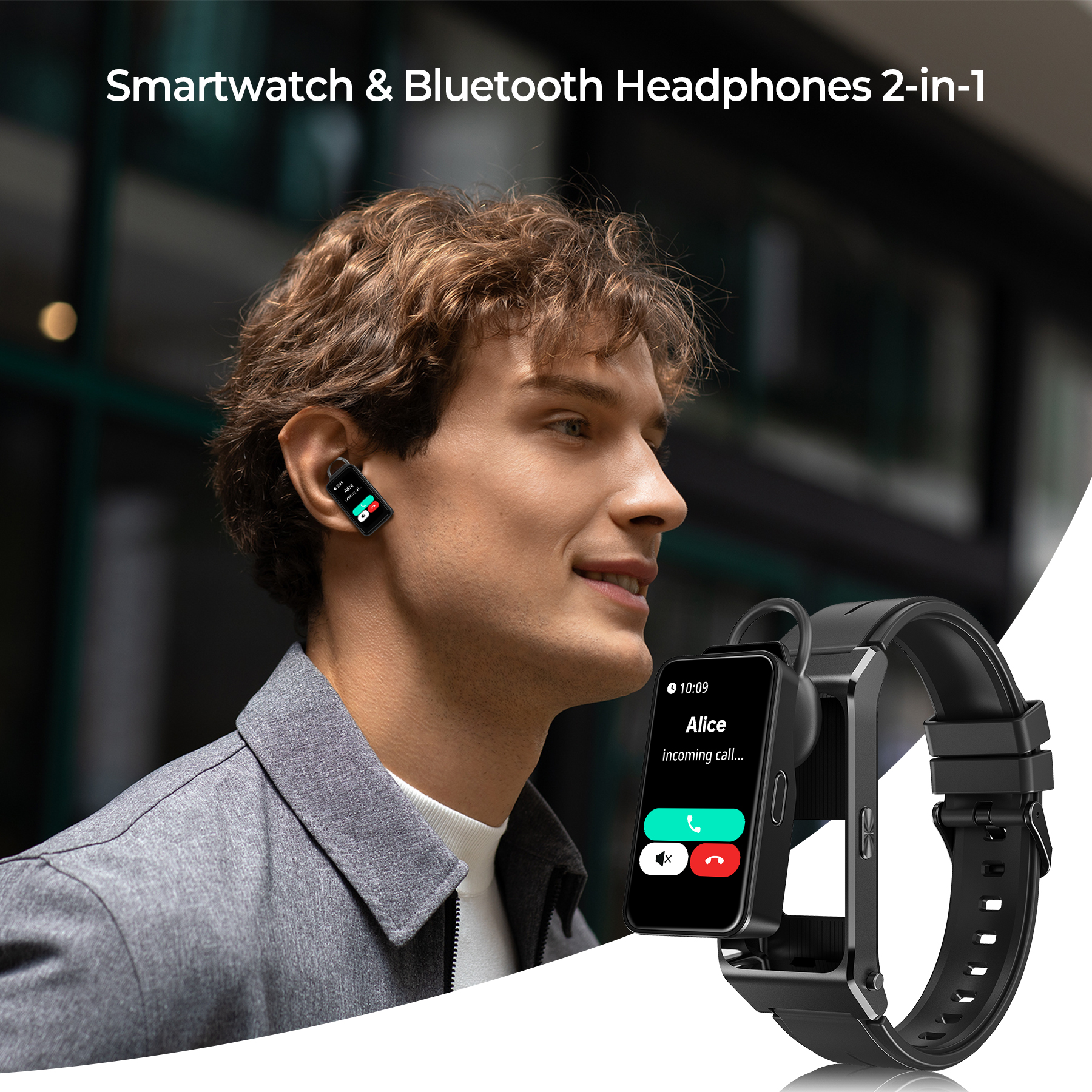 OUKITEL BT11 Smartwatch Blueto - Smartwatch Headset incelemesi ve fiyatı