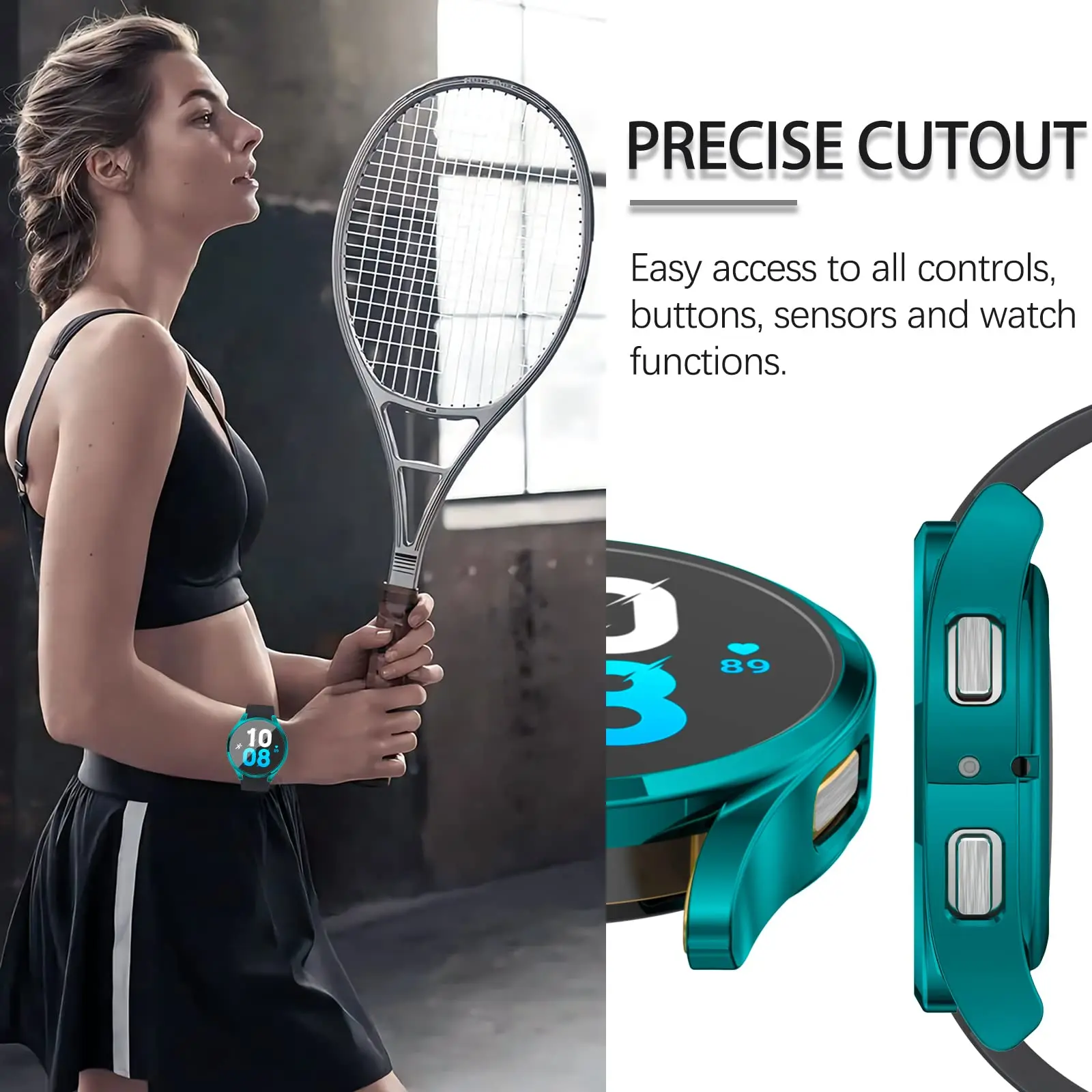 Case for Samsung Galaxy Watch  - Accessories For Galaxy Watch 5 incelemesi ve fiyatı