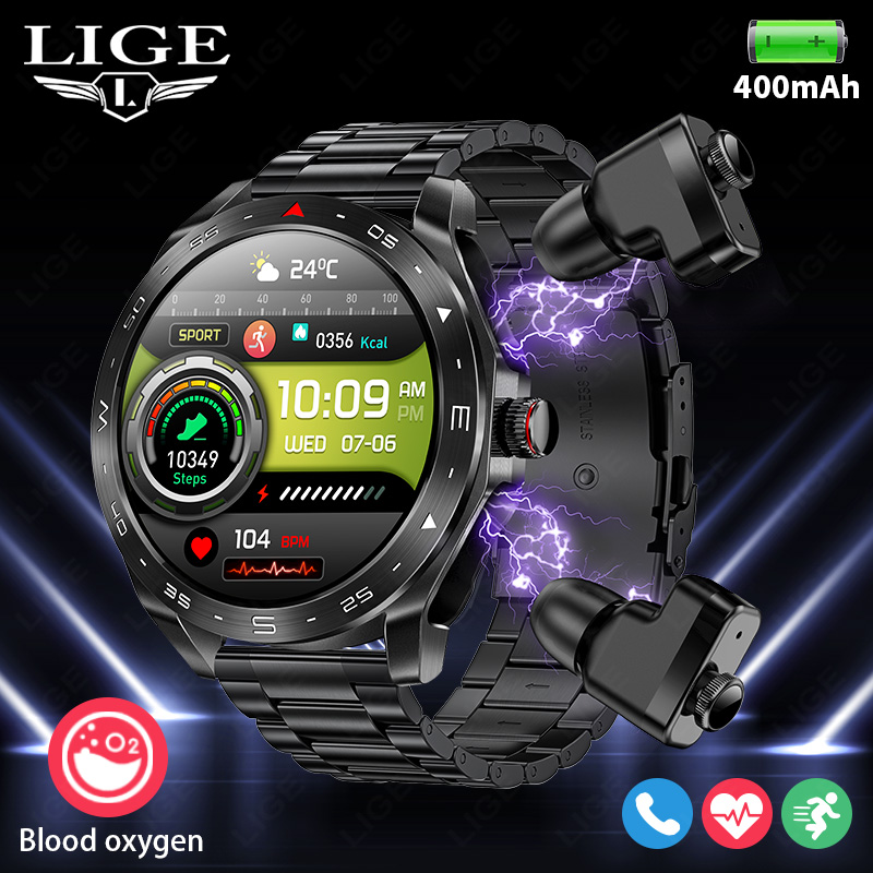 LIGE Smartwatch With Earbuds B - Smartwatch Headset incelemesi ve fiyatı