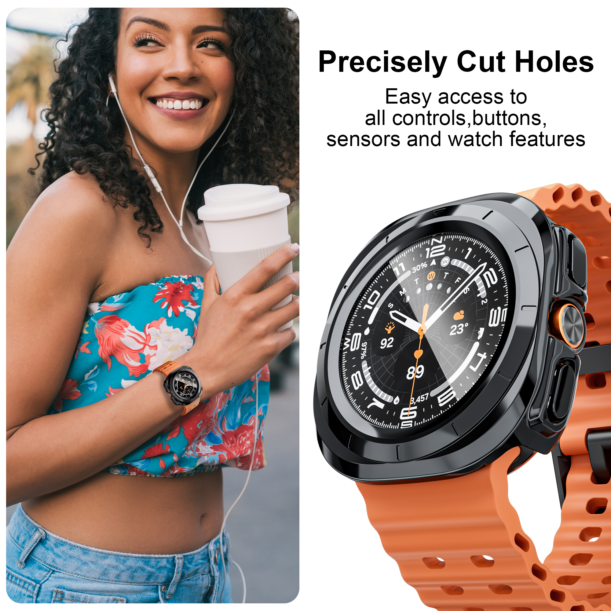 Case for Samsung Galaxy Watch  - Samsung Smartwatch Accessories incelemesi ve fiyatı