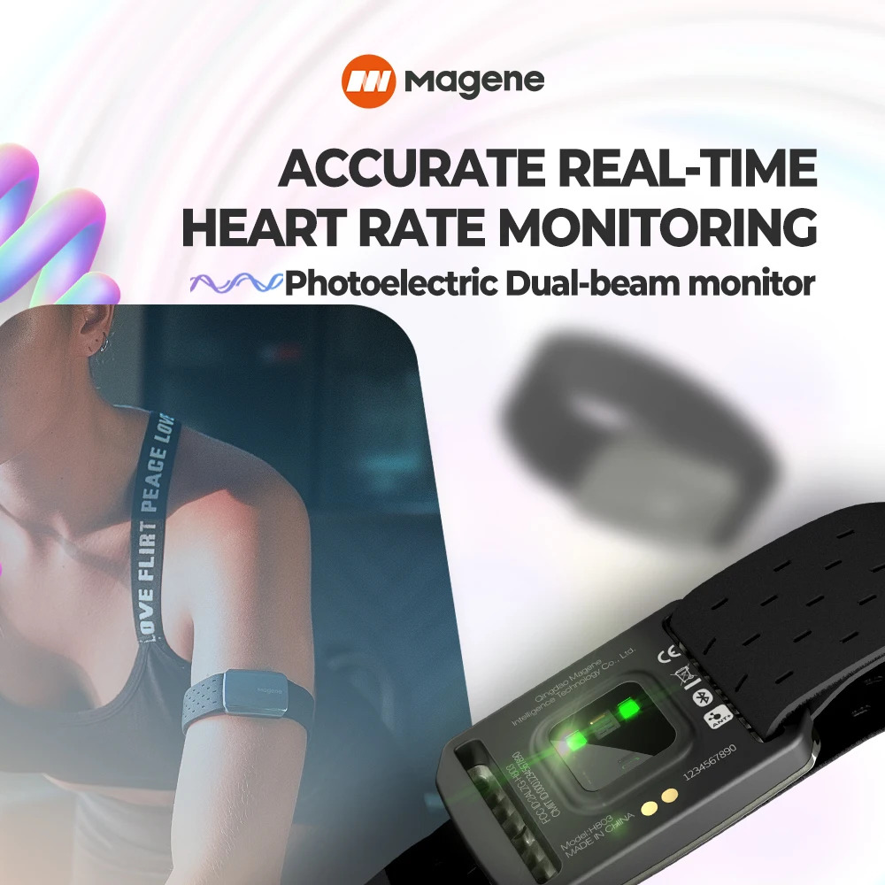 Magene H803 Heart Rate Armband - Rugged Sport Strap incelemesi ve fiyatı