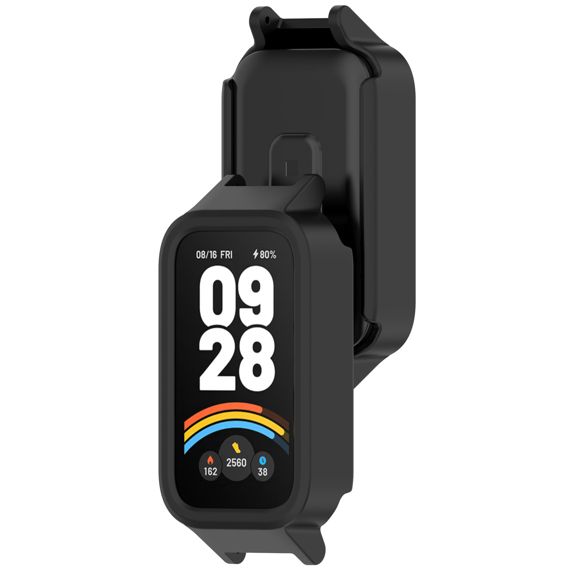 Hollow PC Case for Xiaomi mi b - Xiaomi Smartwatch Accessories incelemesi ve fiyatı