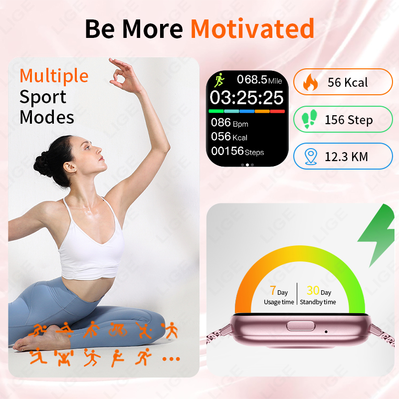 New 1.83‘’ HD Screen Fashion S - Smartwatch Custom incelemesi ve fiyatı