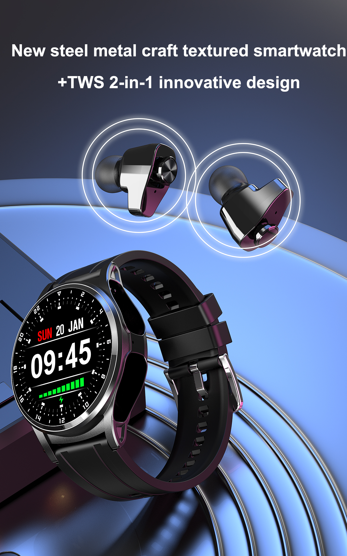 Headset Smart Watch 2 in 1 TWS - Smartwatch Headset incelemesi ve fiyatı