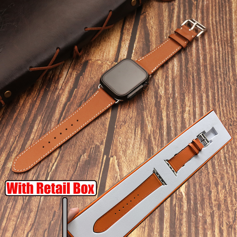 With Gift Box Genuine Leather  - Smartwatch Accessories Shop incelemesi ve fiyatı