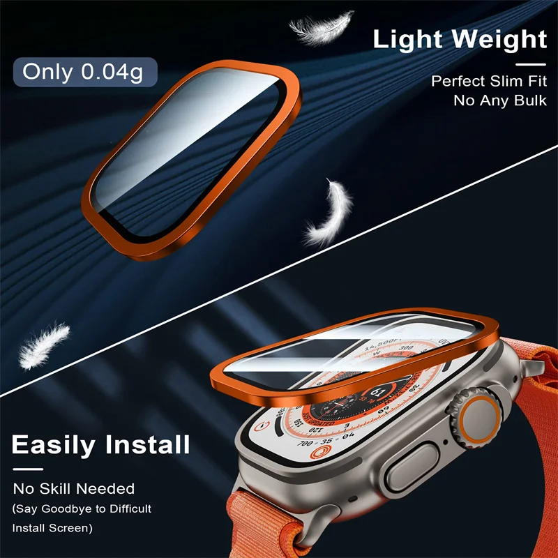 Tempered Glass for Apple Watch - Smartwatch Straps & Accessories incelemesi ve fiyatı