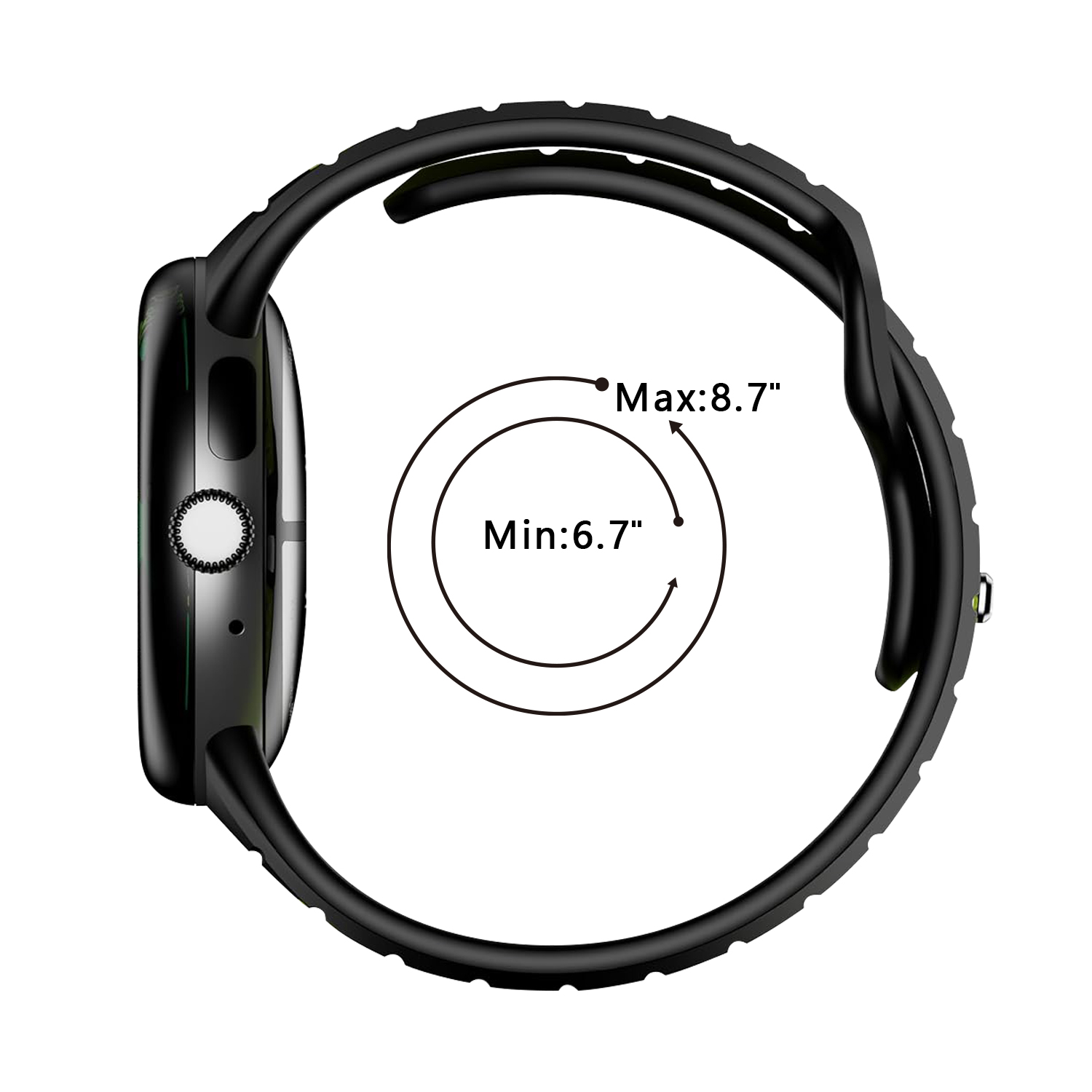 Double sided color blocked bre - Smartwatch Accessories Inside incelemesi ve fiyatı