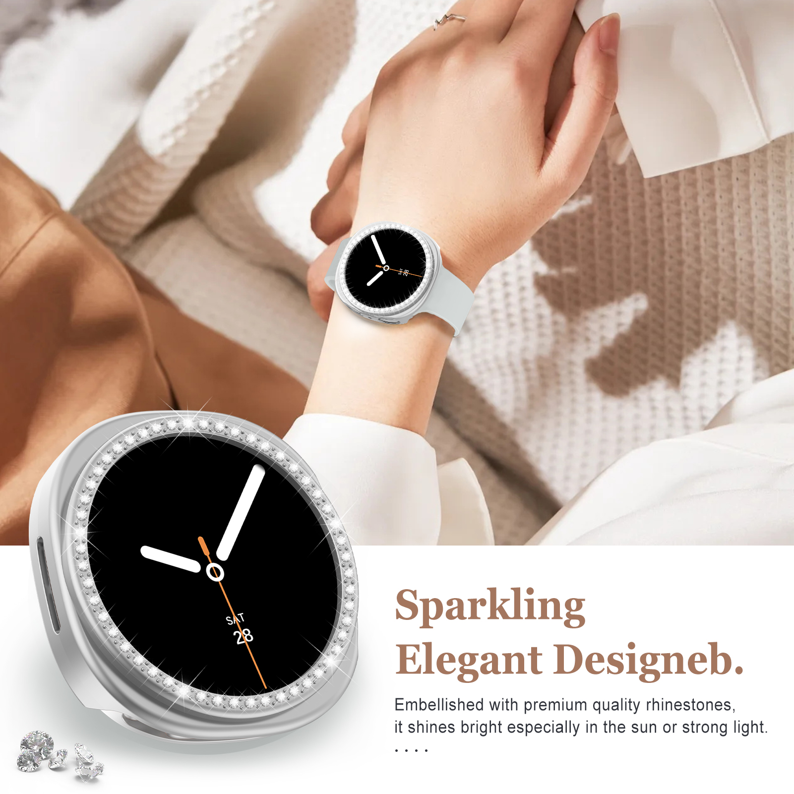 PC Cover For Samsung Galaxy wa - Samsung Smartwatch Accessories incelemesi ve fiyatı