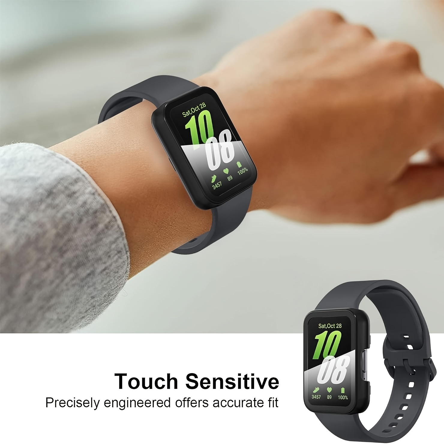 Glass+Case for Samsung Galaxy  - Samsung Smartwatch Accessories incelemesi ve fiyatı