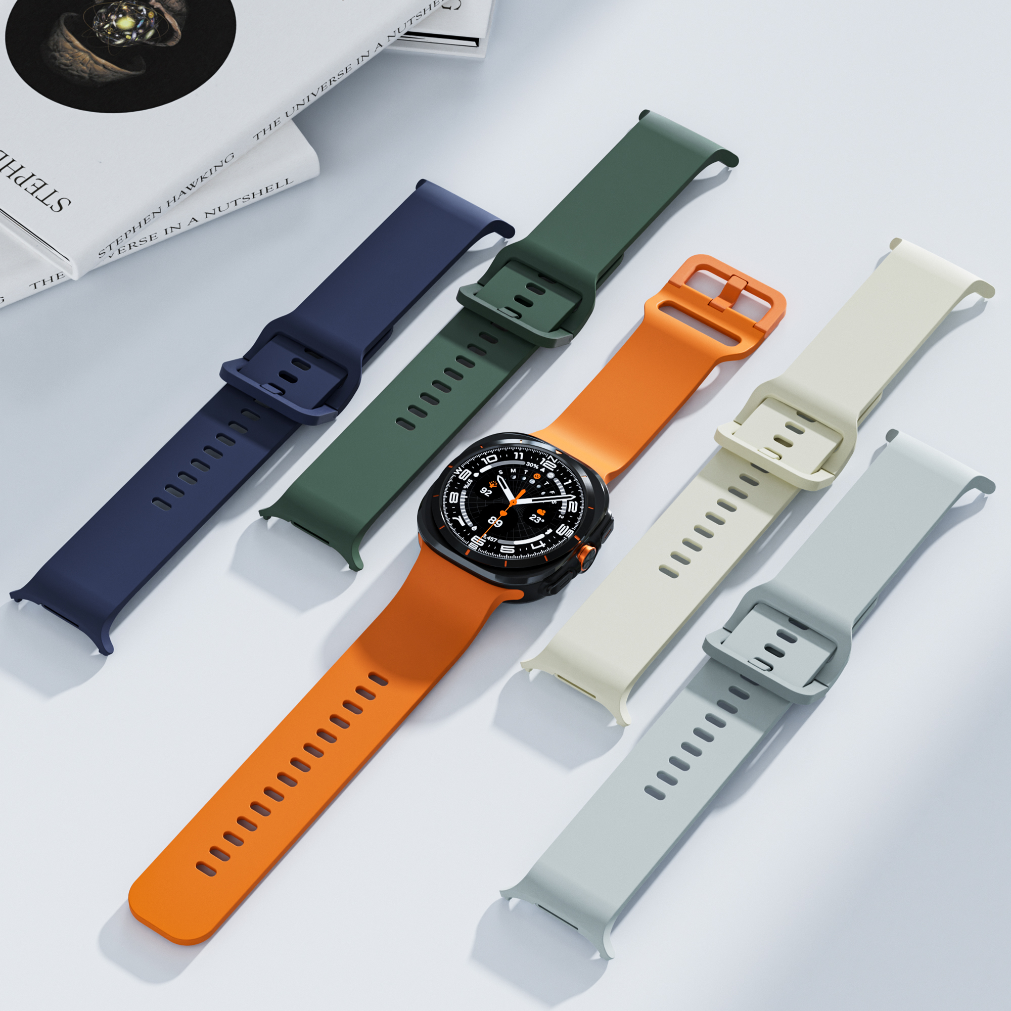 Original Silicone Band For Sam - Samsung Smartwatch Ultra Accessories incelemesi ve fiyatı