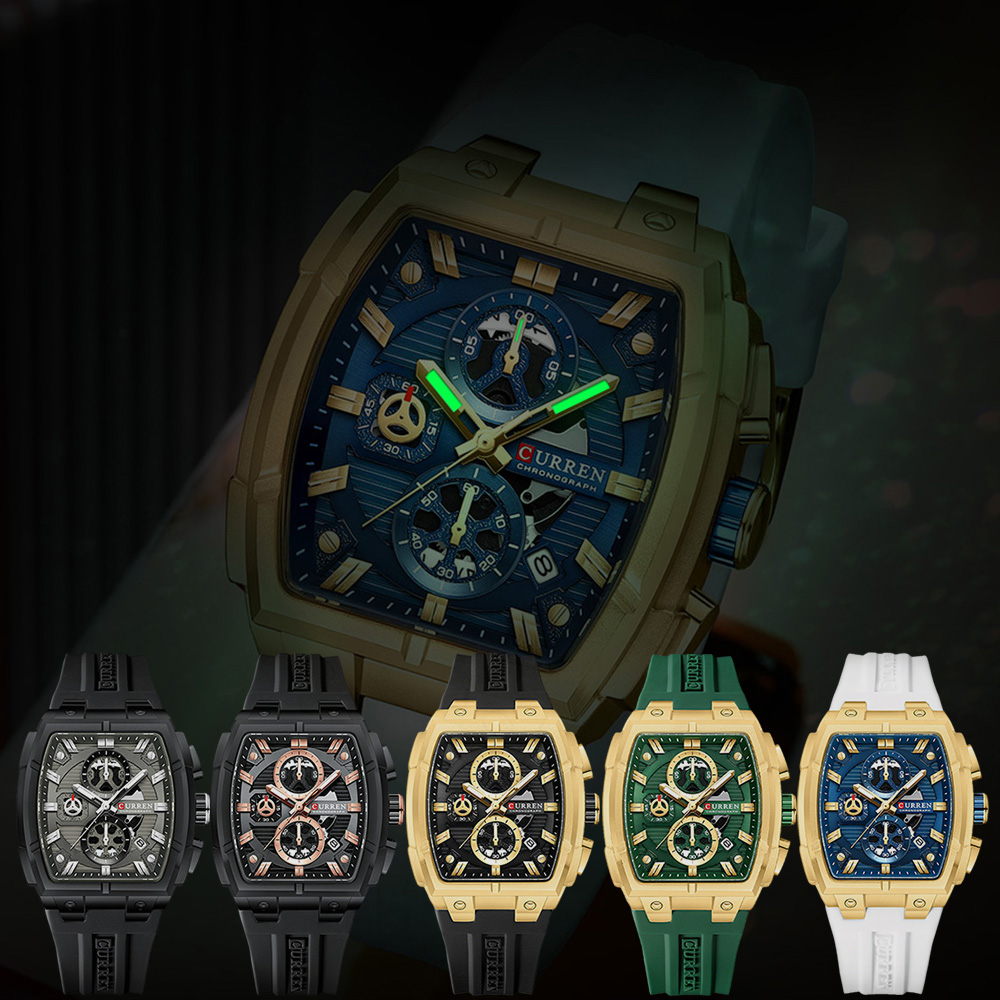 CURREN Luxury Vintage Watch fo - Accessories With Watch incelemesi ve fiyatı