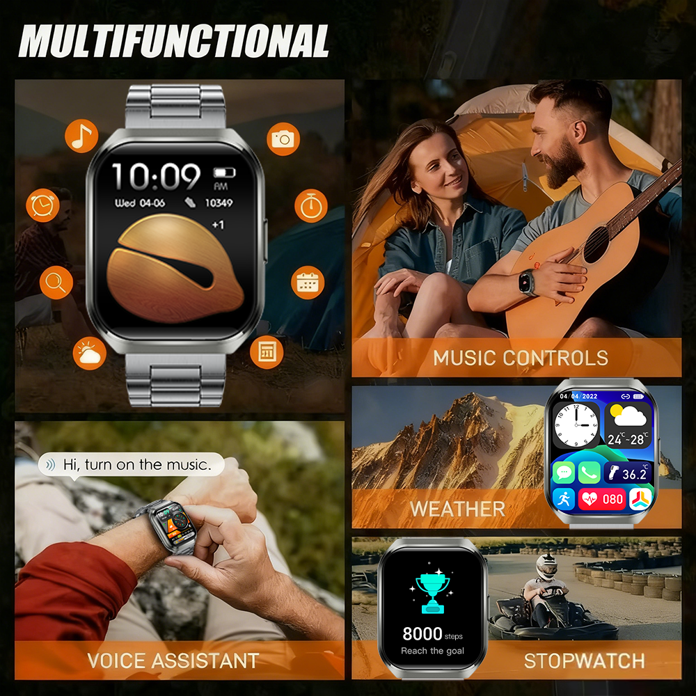 New 1000mAh Battery Smart Watc - Android Smartwatch Accessories incelemesi ve fiyatı