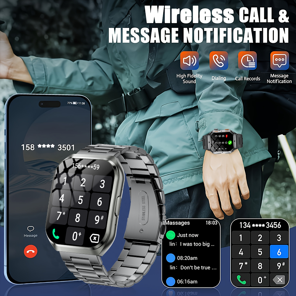 New 1000mAh Battery Smart Watc - Android Smartwatch Accessories incelemesi ve fiyatı