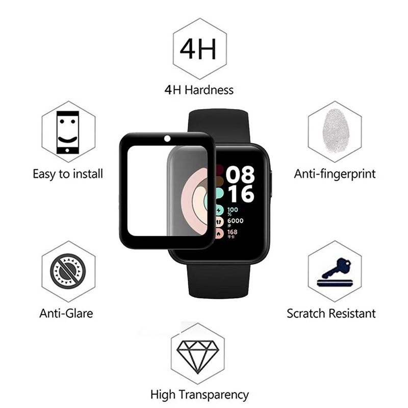 2 Pcs Tempered Glass for Redmi - Xiaomi Smartwatch Accessories incelemesi ve fiyatı