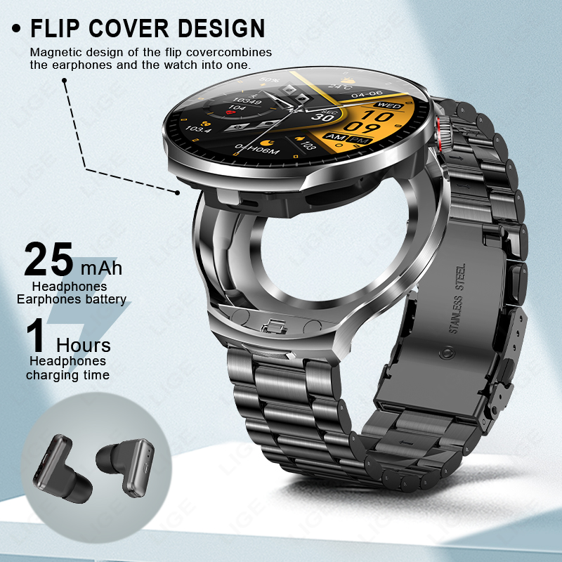 New Smart Watch BT Call Wirele - Smartwatch Headset incelemesi ve fiyatı