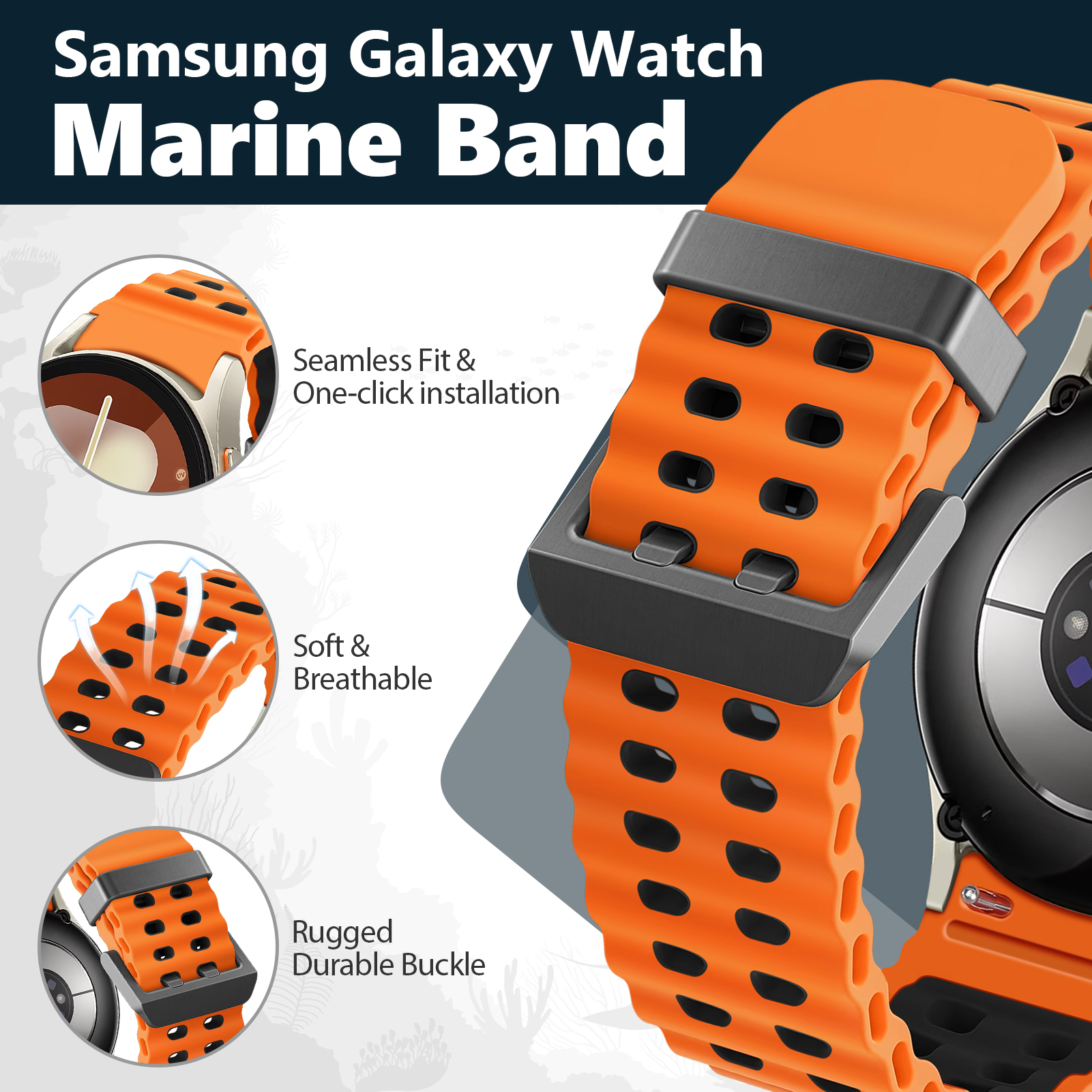Band for Samsung Galaxy Watch  - Samsung Smartwatch Ultra Accessories incelemesi ve fiyatı