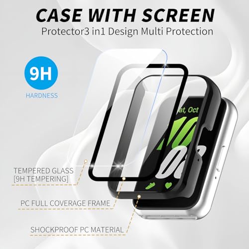 Glass+Case For Samsung Galaxy  - Samsung Smartwatch Accessories incelemesi ve fiyatı