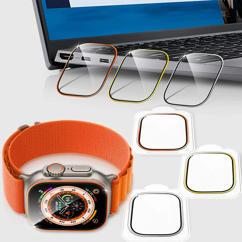 Tempered Glass for Apple Watch - Smartwatch Straps & Accessories incelemesi ve fiyatı