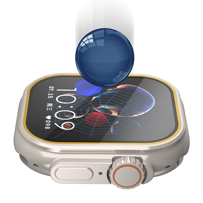 Tempered Glass for Apple Watch - Smartwatch Straps & Accessories incelemesi ve fiyatı