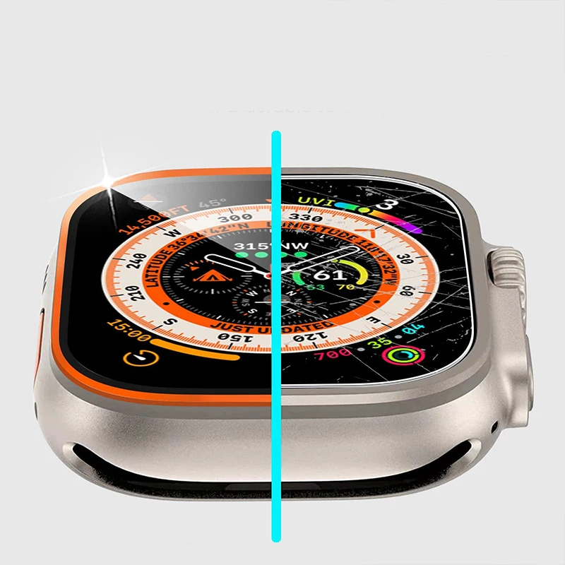 Tempered Glass for Apple Watch - Smartwatch Straps & Accessories incelemesi ve fiyatı