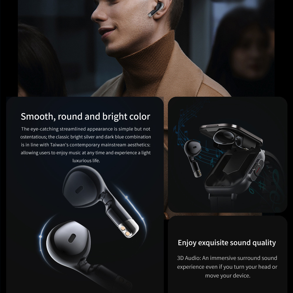 BT Call Blue Tooth Headphones  - Smartwatch Headset incelemesi ve fiyatı