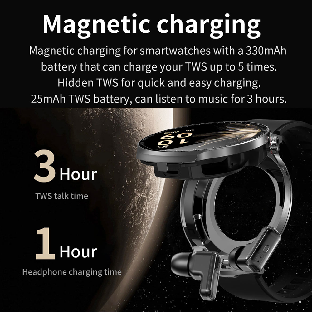 For Xiaomi New 2 in 1 Smart Wa - Smartwatch Headset incelemesi ve fiyatı