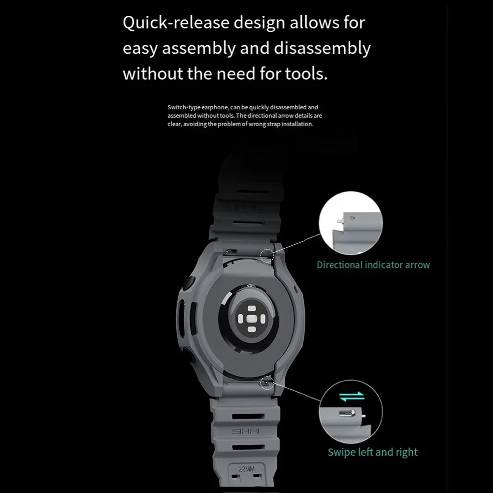 Silicone Straps For Samsung Fo - Android Smartwatch Accessories incelemesi ve fiyatı