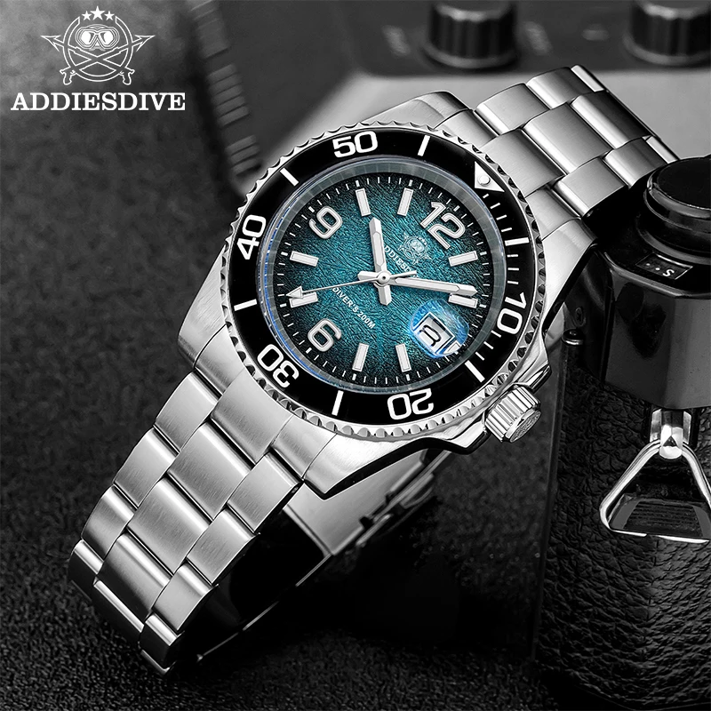 ADDIESDIVE 41mm Men Diving Wat - Accessories With Watch incelemesi ve fiyatı