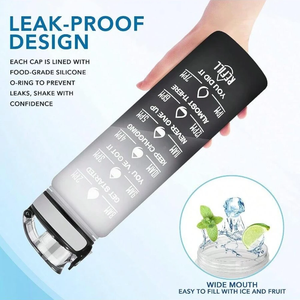 32 OZ Motivational Water Bottl - Rugged Sport Strap incelemesi ve fiyatı