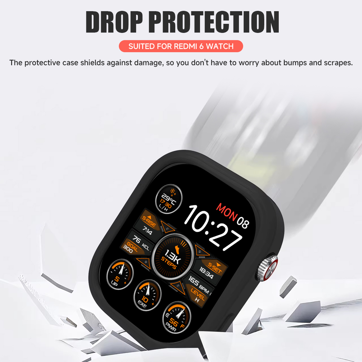 For Xiaomi Redmi watch 6 Silic - Xiaomi Smartwatch Accessories incelemesi ve fiyatı