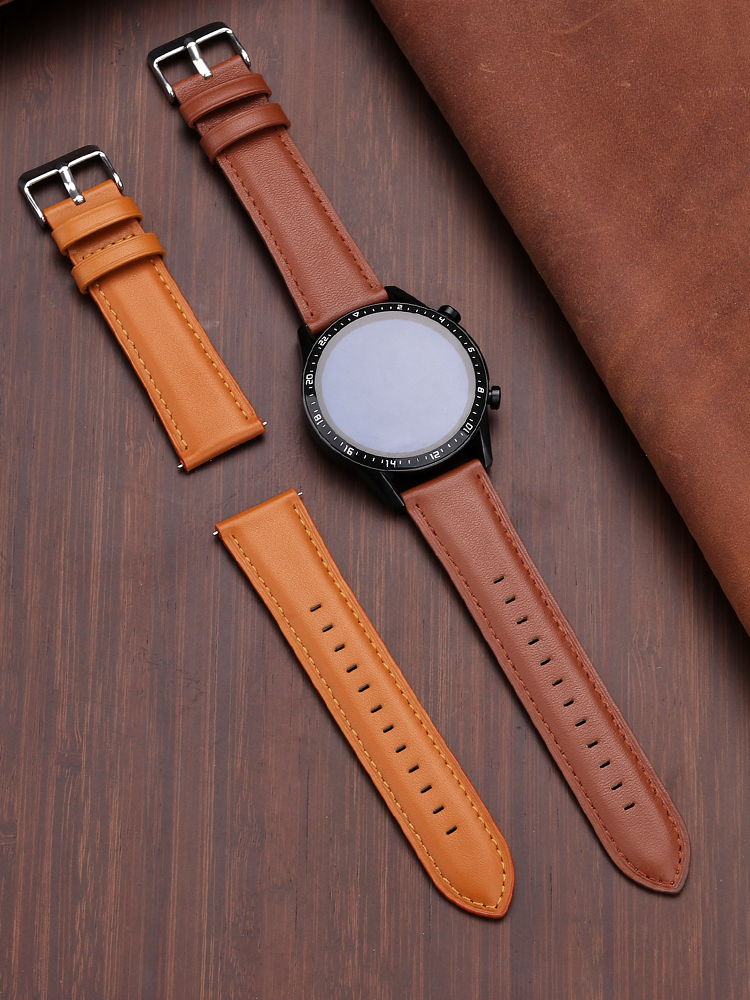 22mm Genuine Leather Watch Ban - Smartwatch Accessories Shop incelemesi ve fiyatı