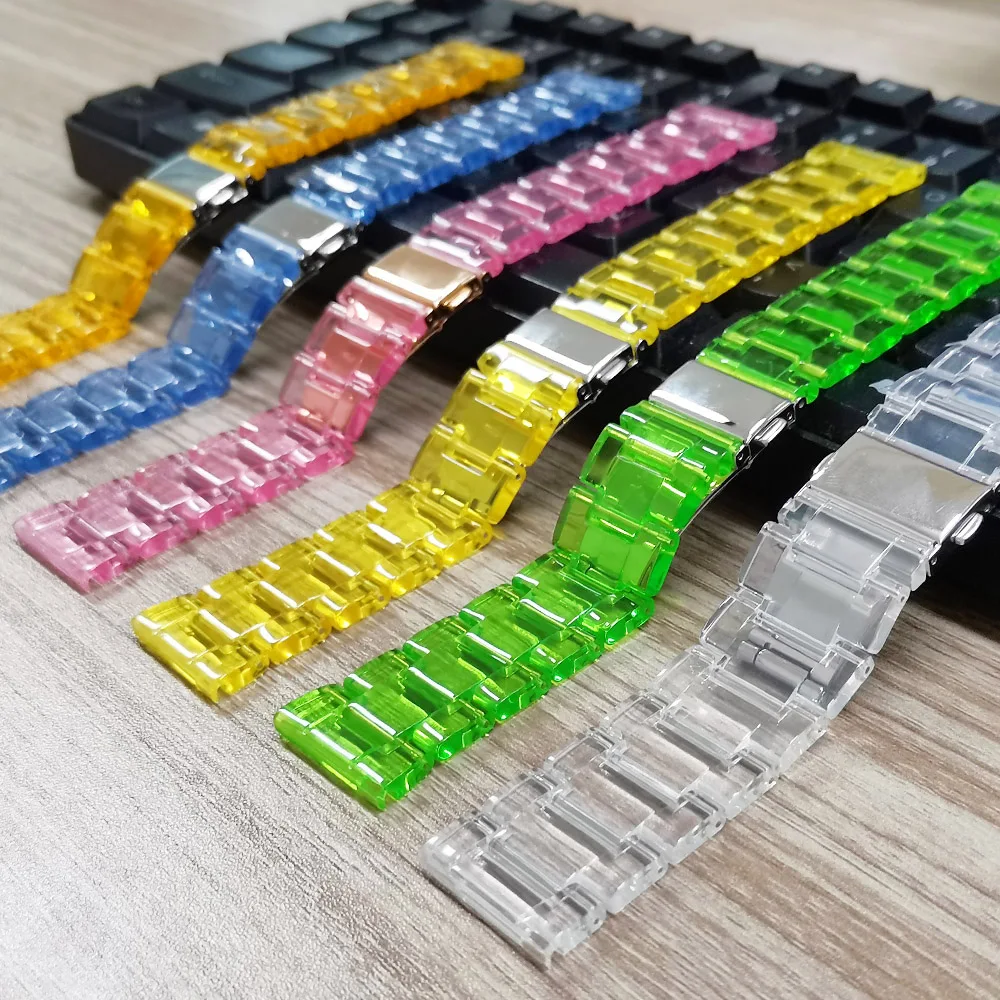Transparent Glacier band for S - Titan Smartwatch Accessories incelemesi ve fiyatı