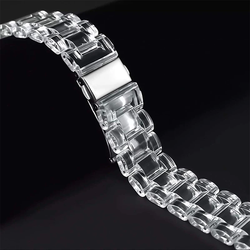 Transparent Glacier band for S - Titan Smartwatch Accessories incelemesi ve fiyatı