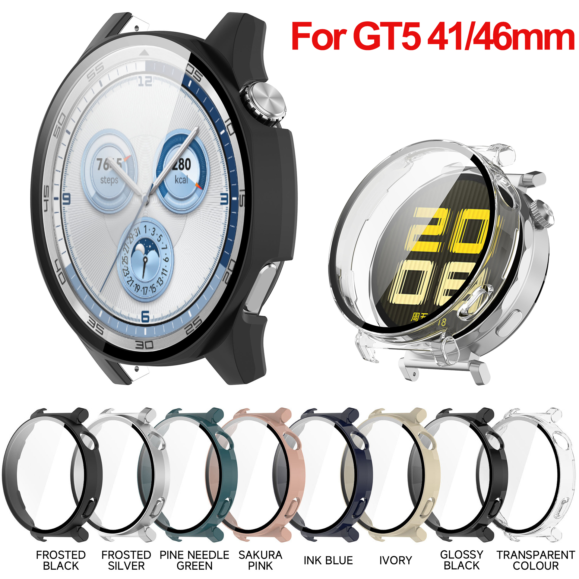 Tempered glass case For Huawei - Titan Smartwatch Accessories incelemesi ve fiyatı