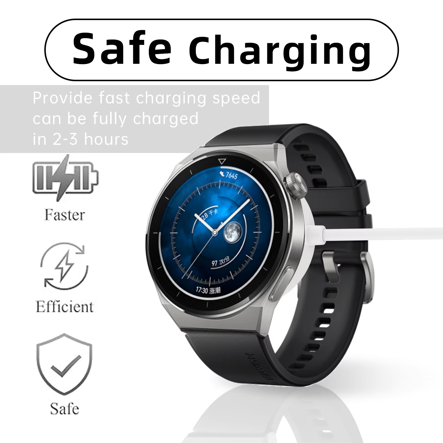 Magnetic USB Charging Cable fo - Android Smartwatch Accessories incelemesi ve fiyatı