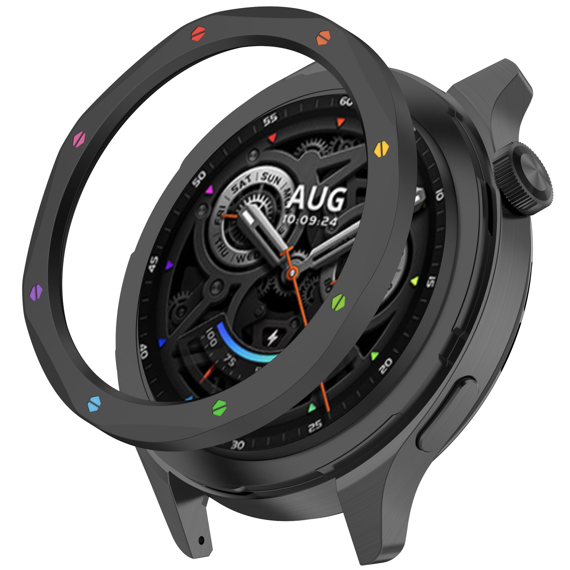 Metal Bezel Ring Case For Xiao - Xiaomi Smartwatch Accessories incelemesi ve fiyatı
