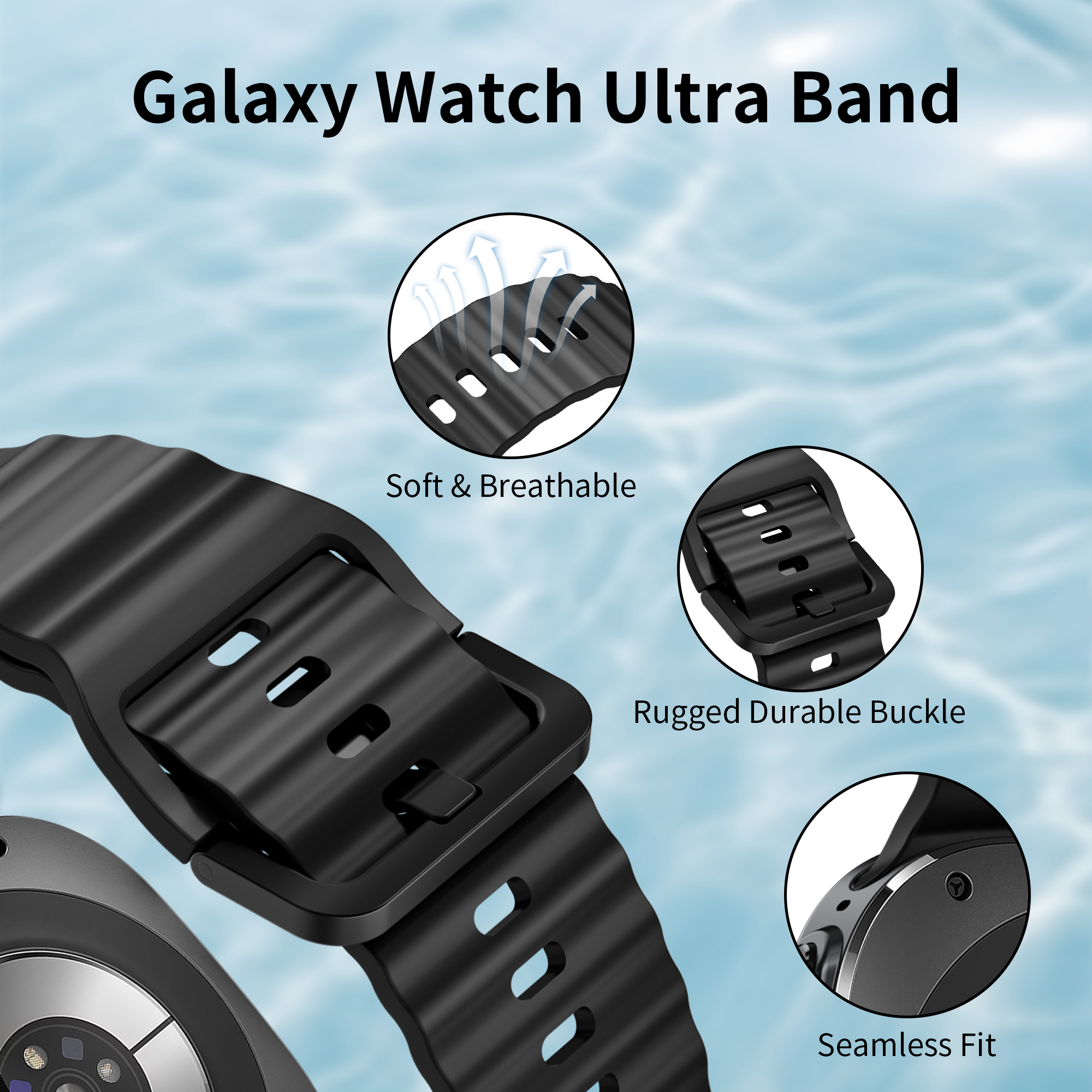 Band for Samsung Galaxy Watch  - Samsung Smartwatch Ultra Accessories incelemesi ve fiyatı