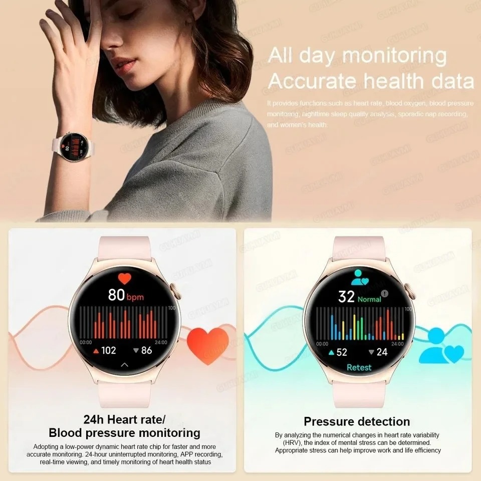 Women Smartwatch NFC AMOLED Sc - Smartwatch Custom incelemesi ve fiyatı