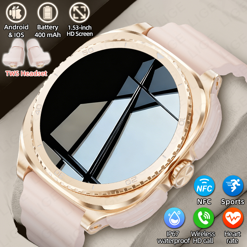 LIGE 2 In 1 TWS Headset Smart  - Smartwatch Headset incelemesi ve fiyatı
