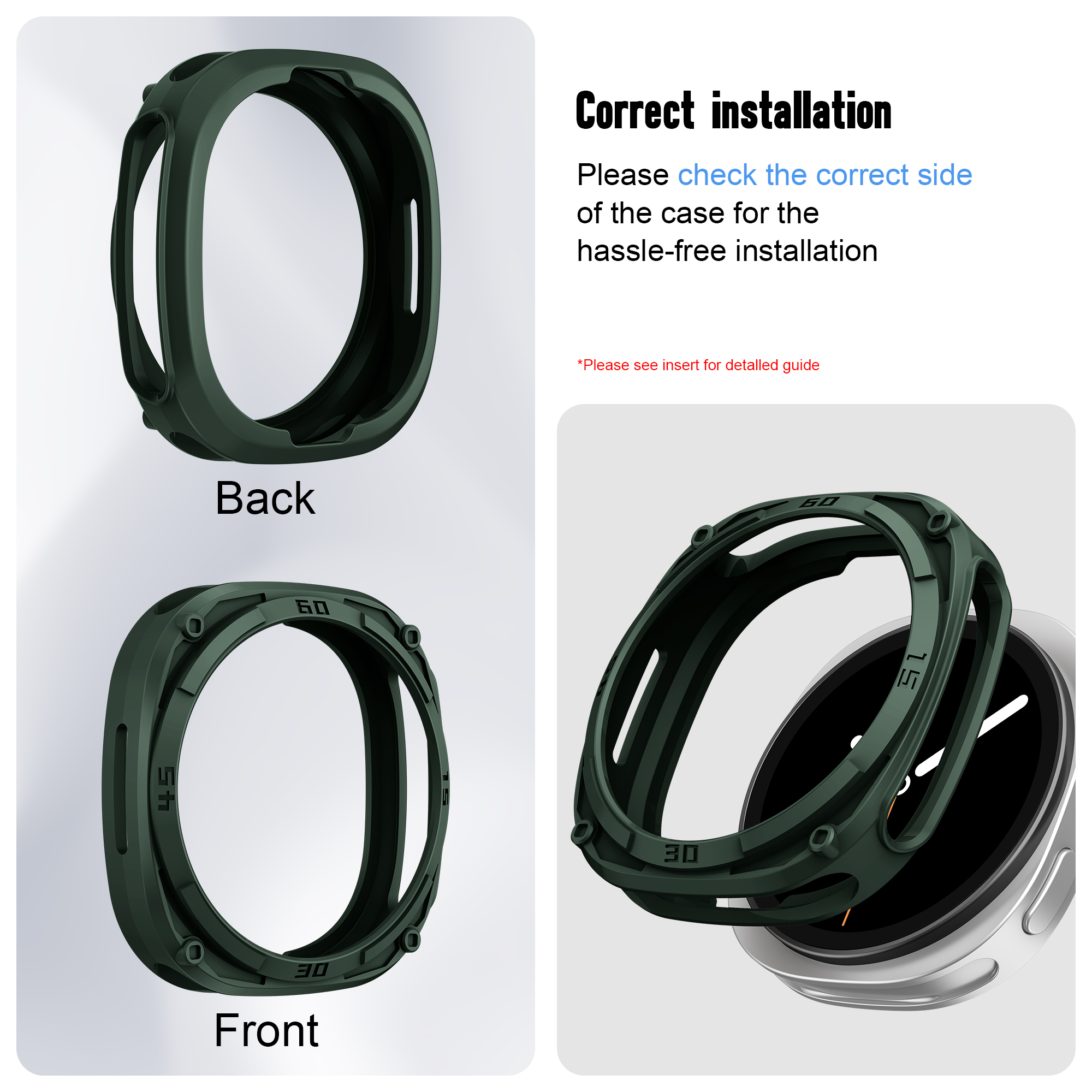 Rugged Bezel Case for Samsung  - Samsung Smartwatch Accessories incelemesi ve fiyatı