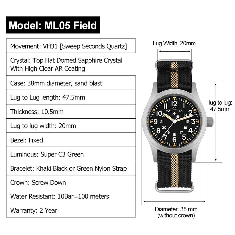 Militado ML05 Vintage Watch VH - Smartwatch Nexus incelemesi ve fiyatı