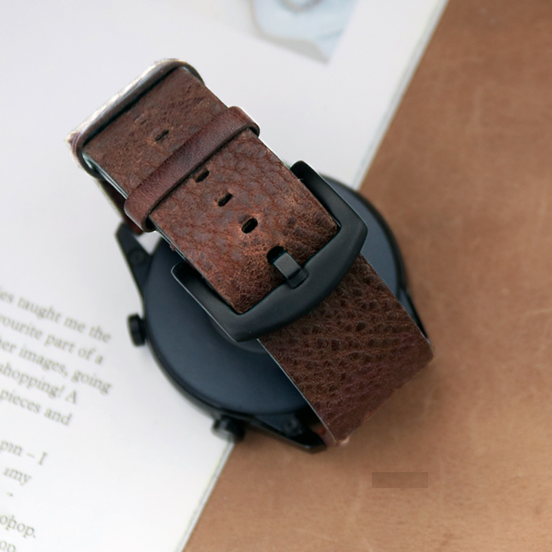 Italian Calfskinl 22mm Watch S - Smartwatch Accessories Shop incelemesi ve fiyatı