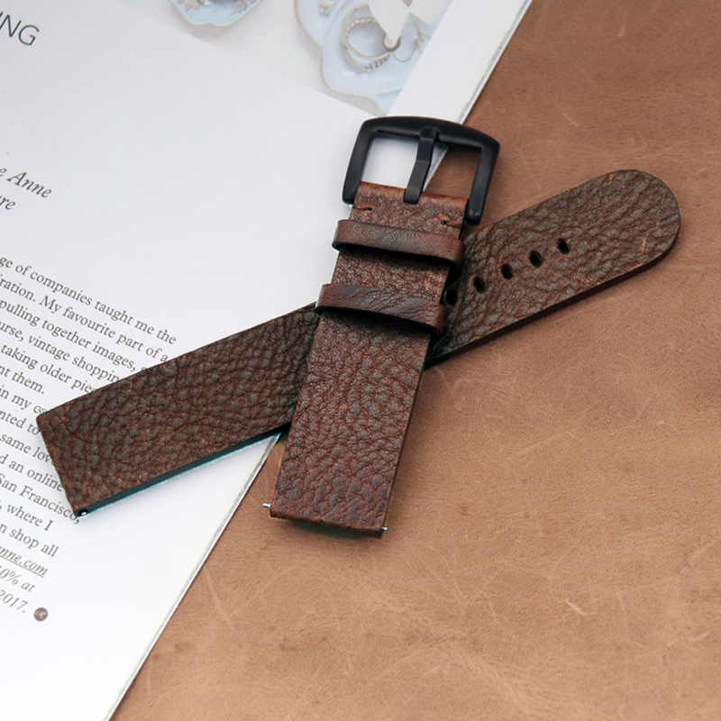 Italian Calfskinl 22mm Watch S - Smartwatch Accessories Shop incelemesi ve fiyatı