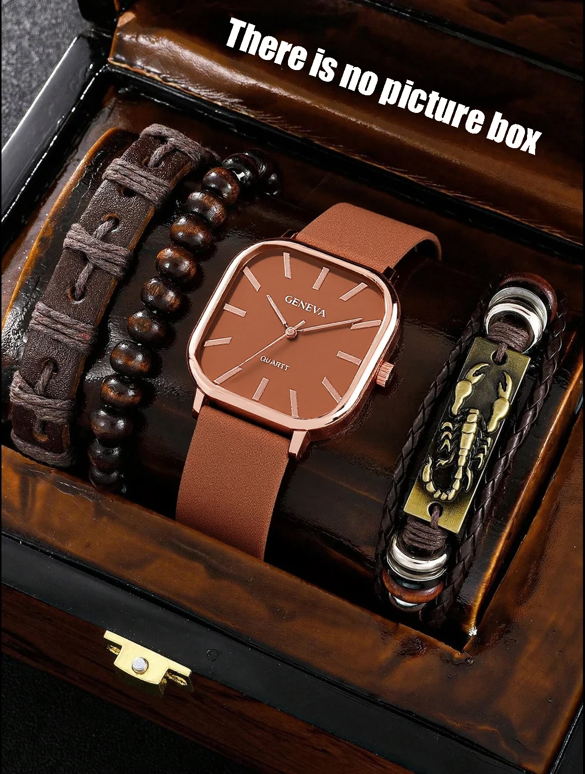 No gift box; men's leather str - Accessories With Watch incelemesi ve fiyatı