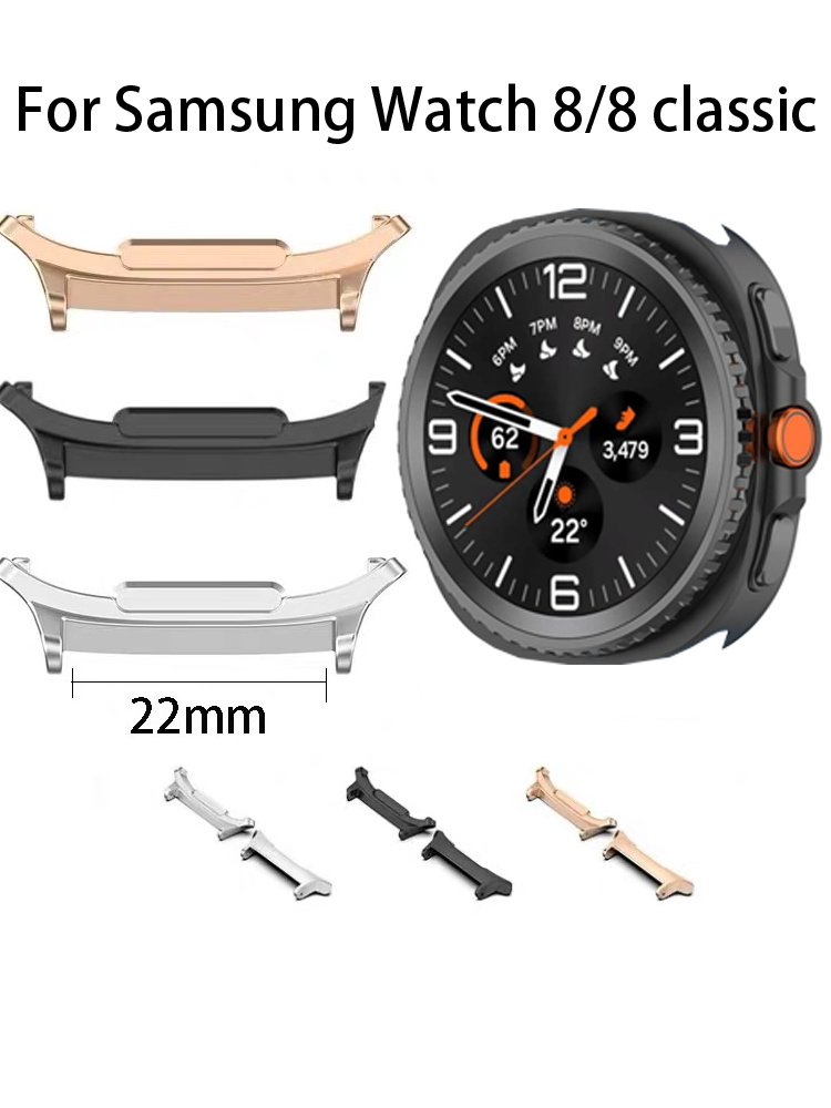 22mm WatchBand Connector for s - Samsung Smartwatch Accessories incelemesi ve fiyatı