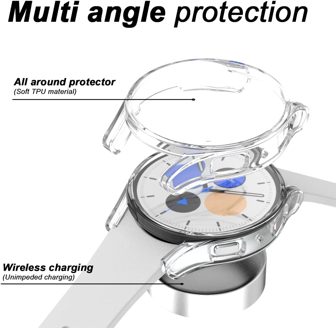 TPU Protective Case for Samsun - Accessories For Galaxy Watch 5 incelemesi ve fiyatı